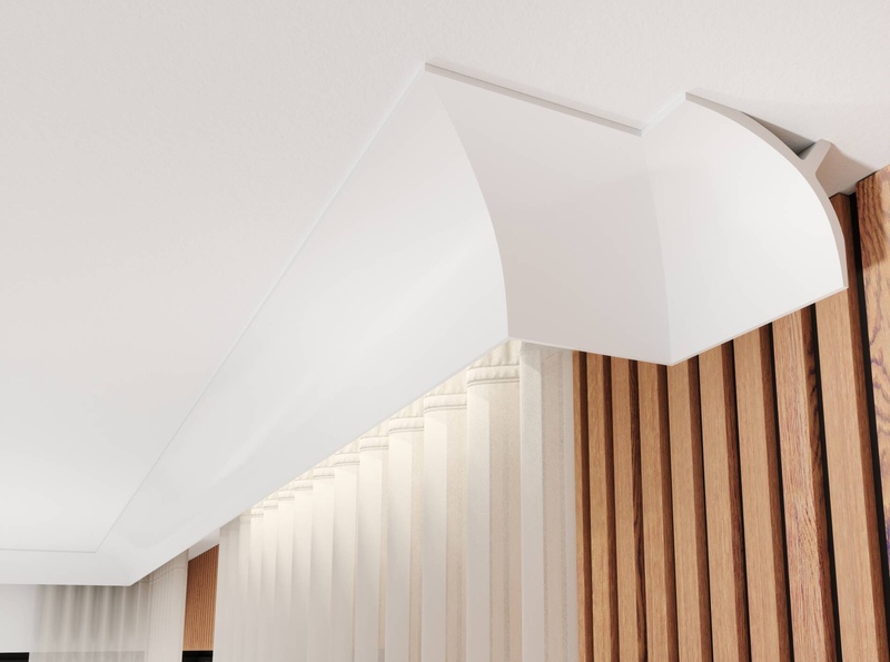 Listwy karniszowe – praktyczne i dekoracyjne rozwiązanie dla Twojego wnętrza